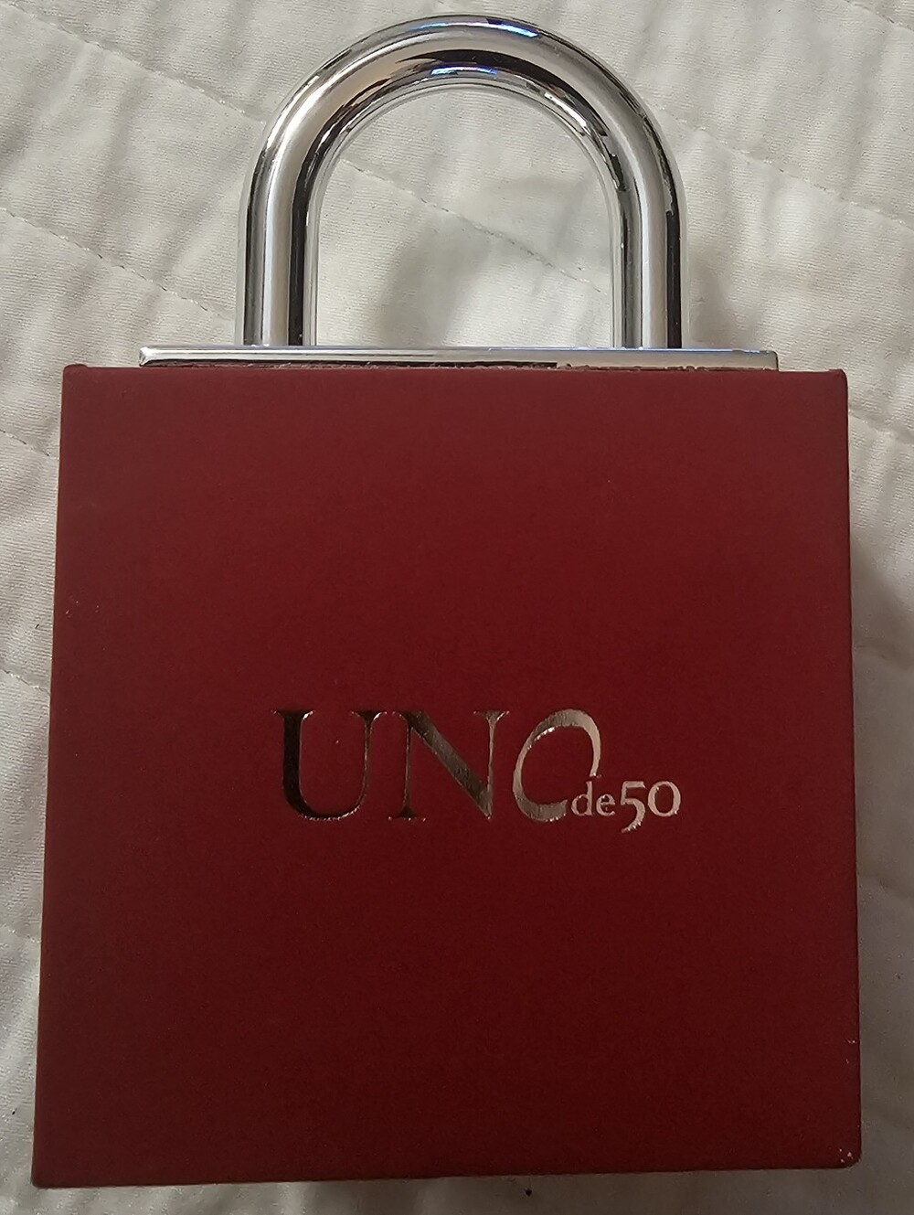 Uno De 50 Open Ring With Two Beads - Picture 5 of 5